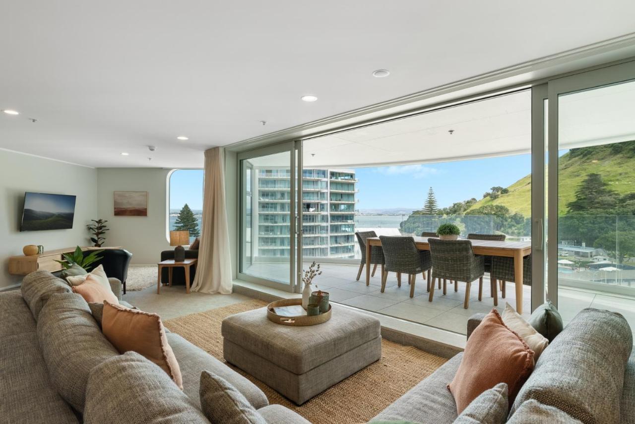 Executive Oceanside Apartment Mount Maunganui Bagian luar foto
